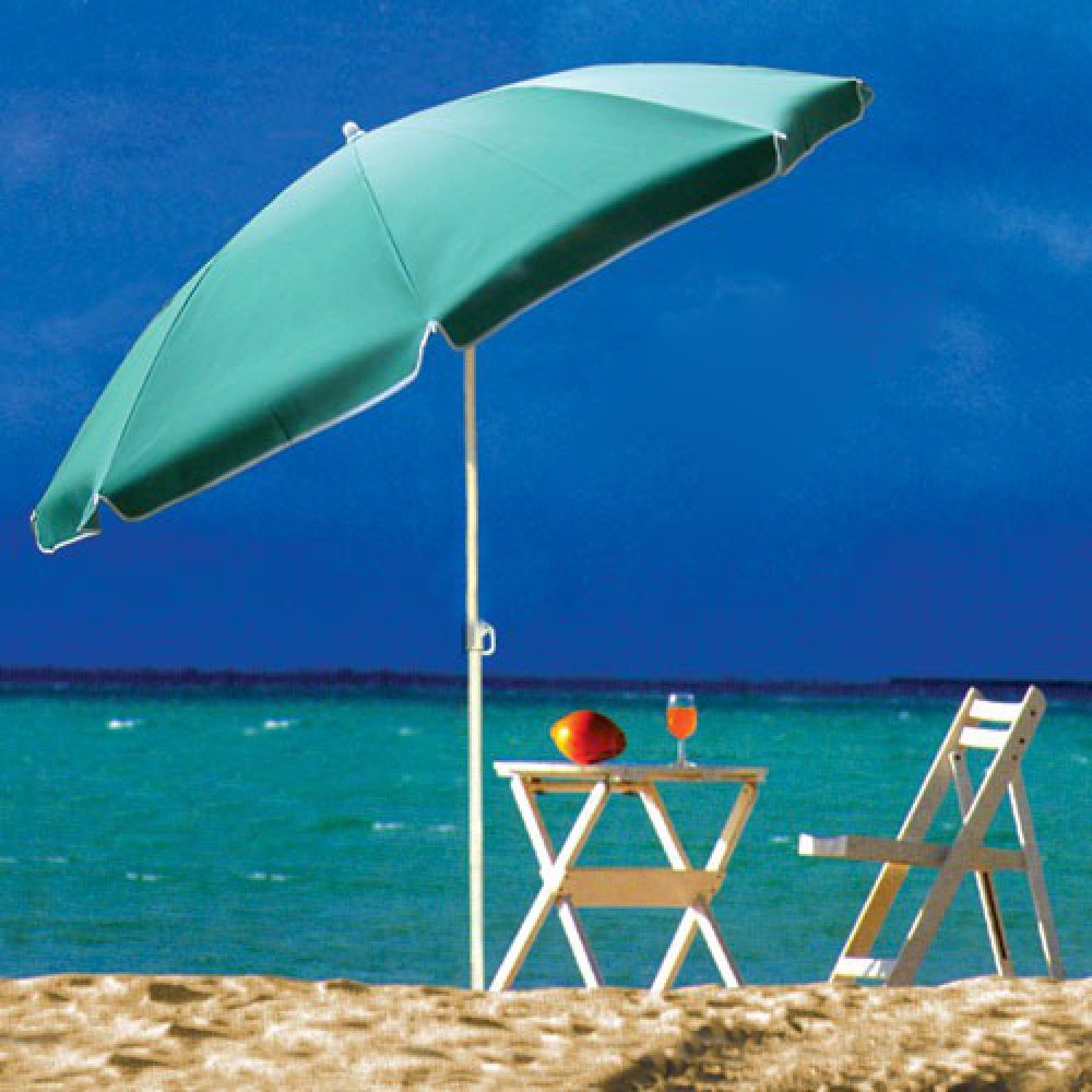 Зонт пляжный с наклоном , диаметр 240 см