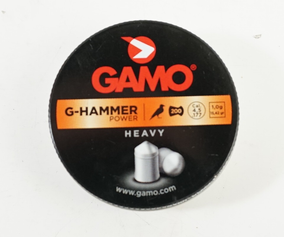 Пули G-Hammer к.4,5мм (200)